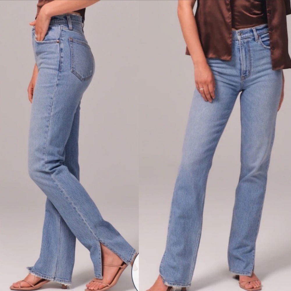 A&F The Skinny High Rise Jeans